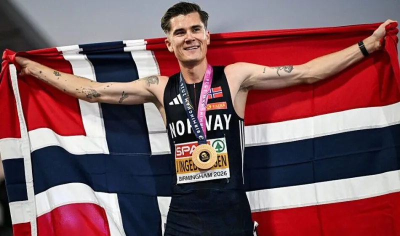 Ingebrigtsen completes home double at inaugural Runfest Norway