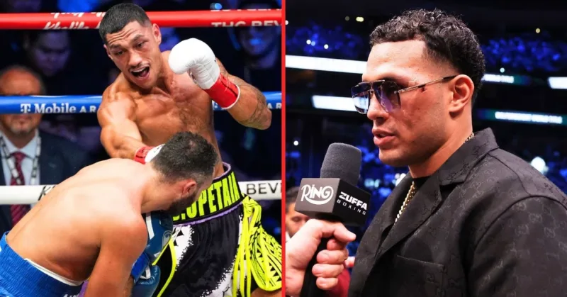 Fighter who faced David Benavidez at 168lbs sums up his chances of beating Opetaia at cruiserweight