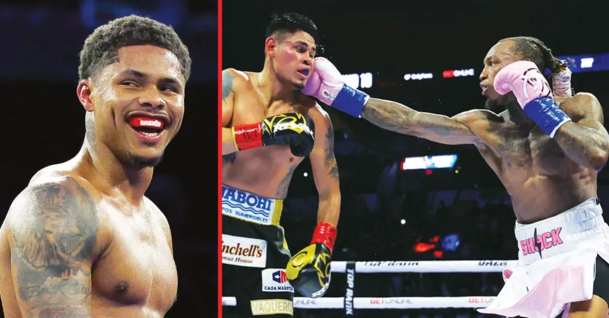 Shakur Stevenson sums up O’Shaquie Foster’s performance in win over Emanuel Navarrete
