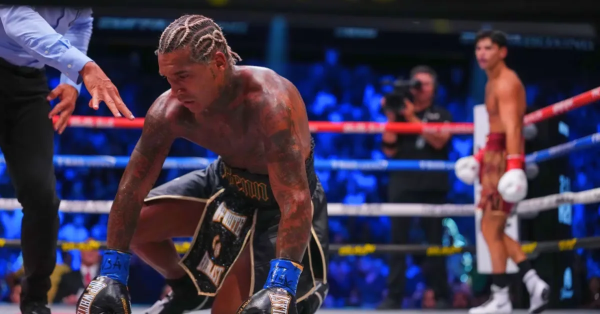 Oscar De La Hoya sums up Conor Benn’s ability after watching Ryan Garcia KO him in 2