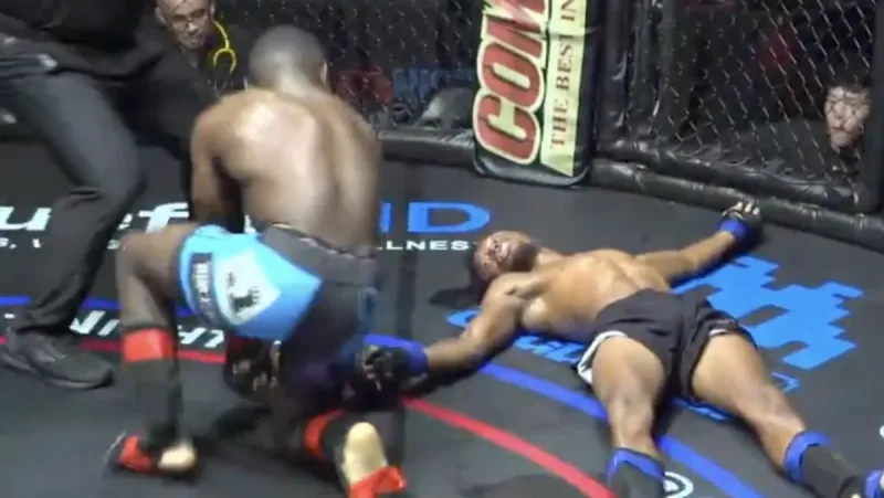 Video: Dwjuan White scores scary knockout with shocking slam